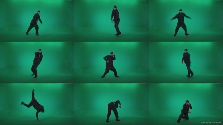 B-Boy-Break-Dance-b8 Green Screen Stock
