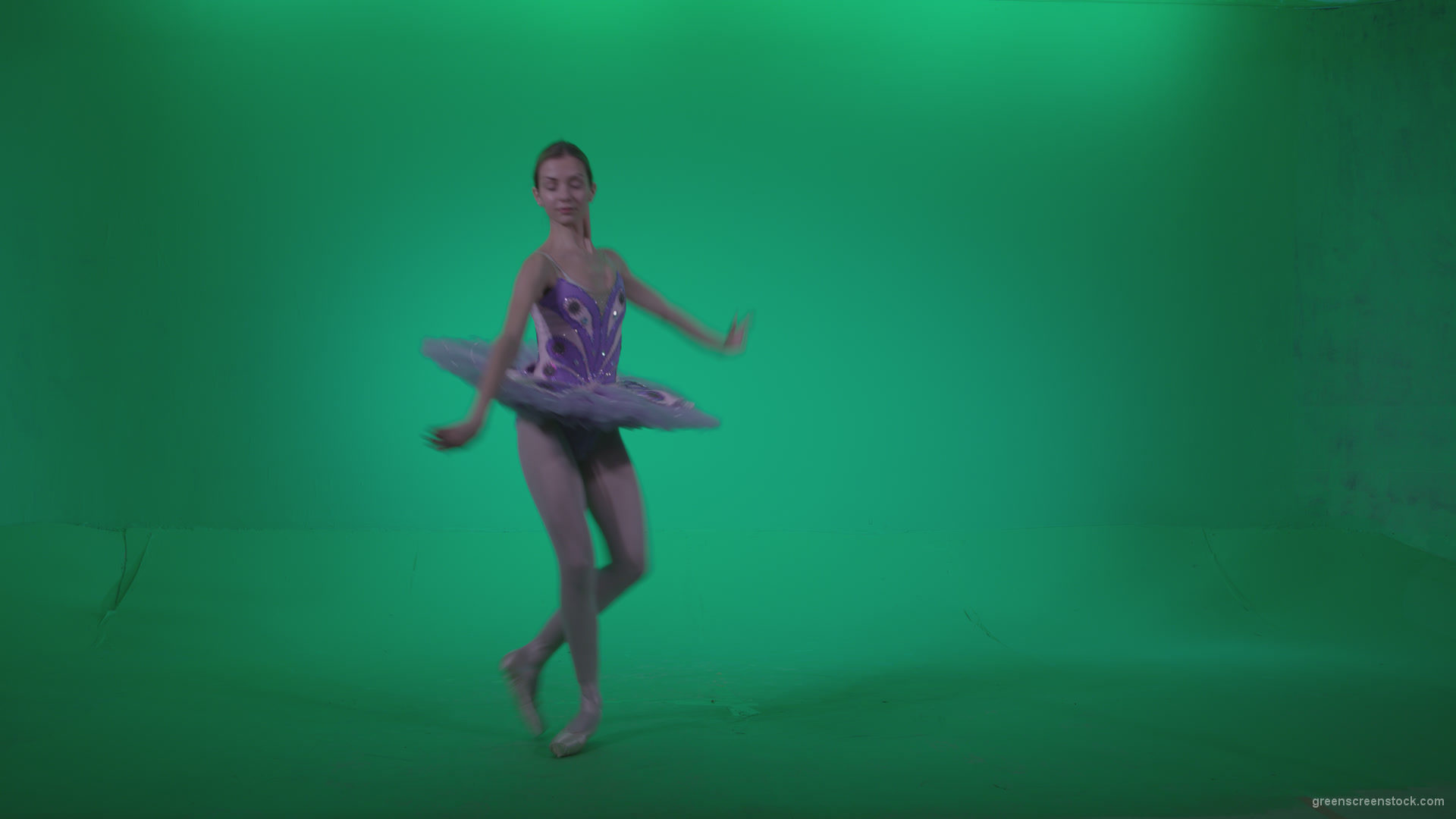 Ballet-Purple-Costume-p10-Green-Screen-Video-Footage_004 Green Screen Stock