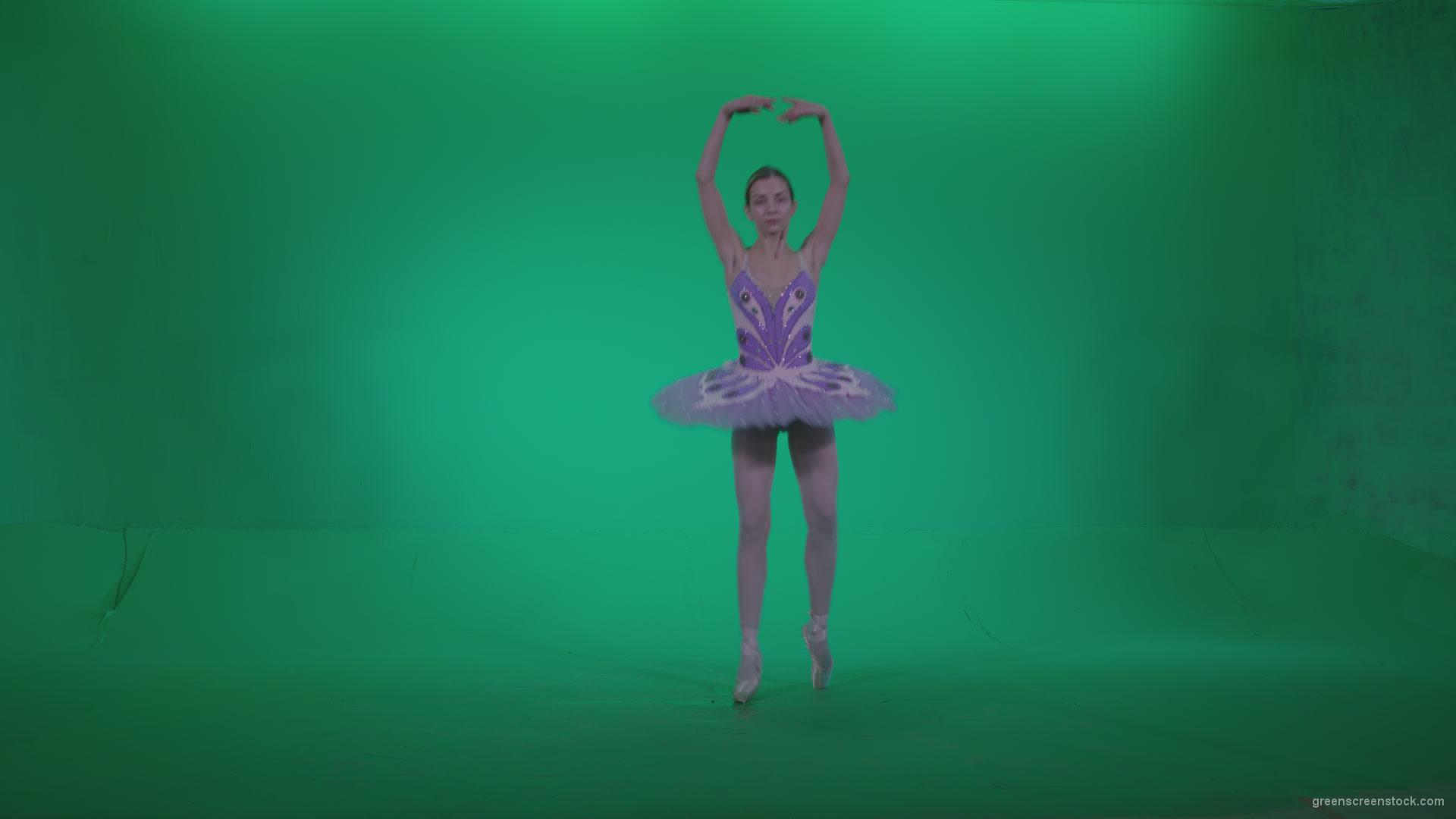 Ballet-Purple-Costume-p10-Green-Screen-Video-Footage_006 Green Screen Stock