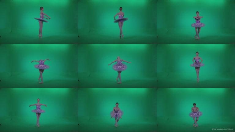 Ballet-Purple-Costume-p15-Green-Screen-Video-Footage Green Screen Stock