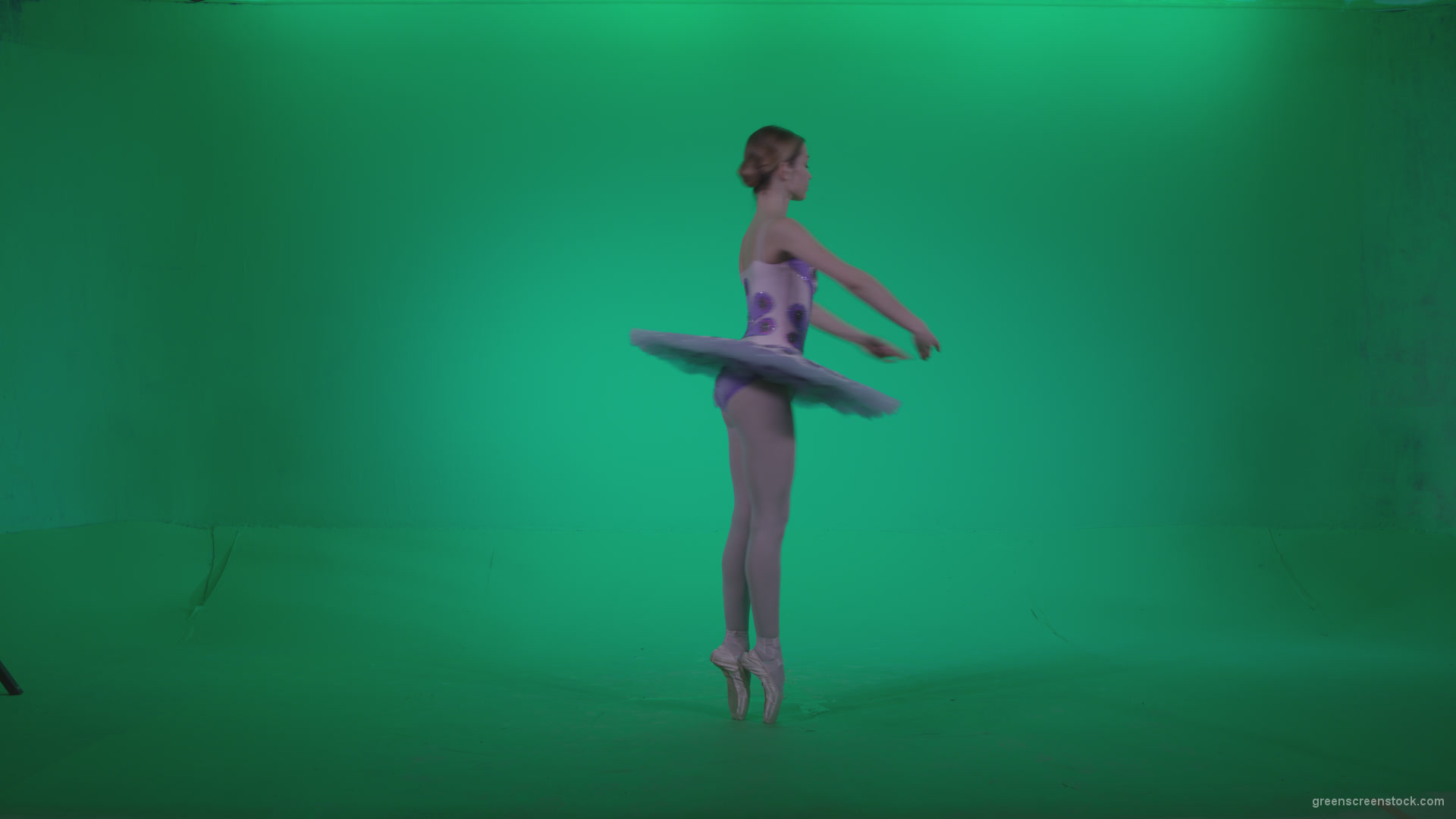 Ballet-Purple-Costume-p15-Green-Screen-Video-Footage_001 Green Screen Stock