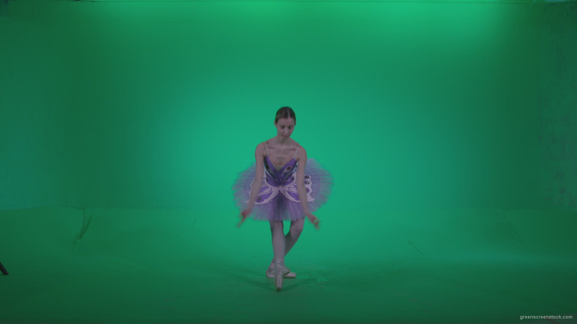 Ballet-Purple-Costume-p15-Green-Screen-Video-Footage_008 Green Screen Stock