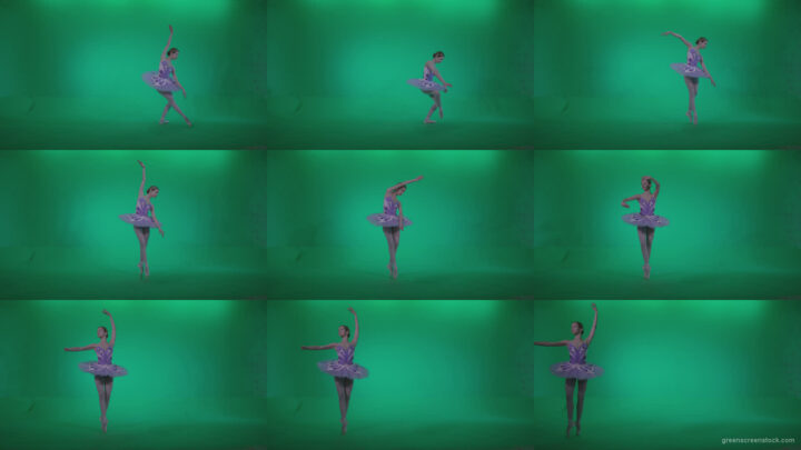 Ballet-Purple-Costume-p3 Green Screen Stock