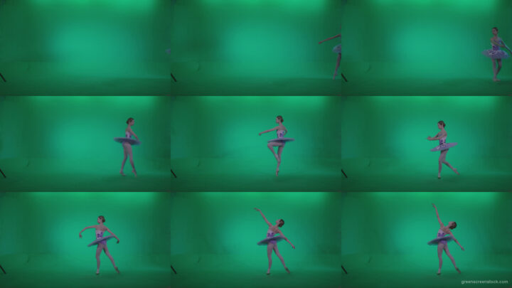 Ballet-Purple-Costume-p6-Green-Screen-Video-Footage Green Screen Stock