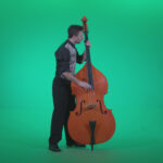 vj video background Contrabass-Jazz-Performer-j4_003