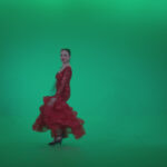 vj video background Flamenco-Red-Dress-rd2_003