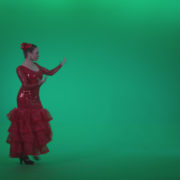 vj video background Flamenco-Red-Dress-rd6-Green-Screen-Video-Footage_003