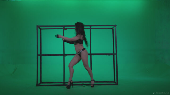 vj video background Go-go-Dancer-Black-Magic-y14-Green-Screen-Video-Footage_003