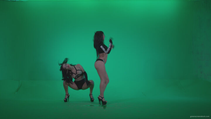 vj video background Go-go-Dancer-Black-Magic-y8-Green-Screen-Video-Footage_003