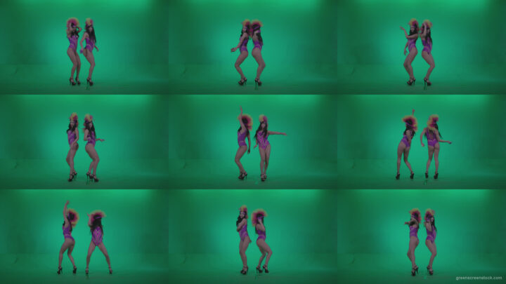 Go-go-Dancer-Carnaval-v5-Green-Screen-Video-Footage Green Screen Stock