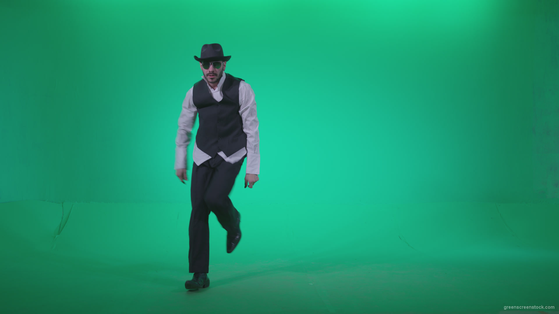 Go-go-Dancer-Detective-d4_007 Green Screen Stock
