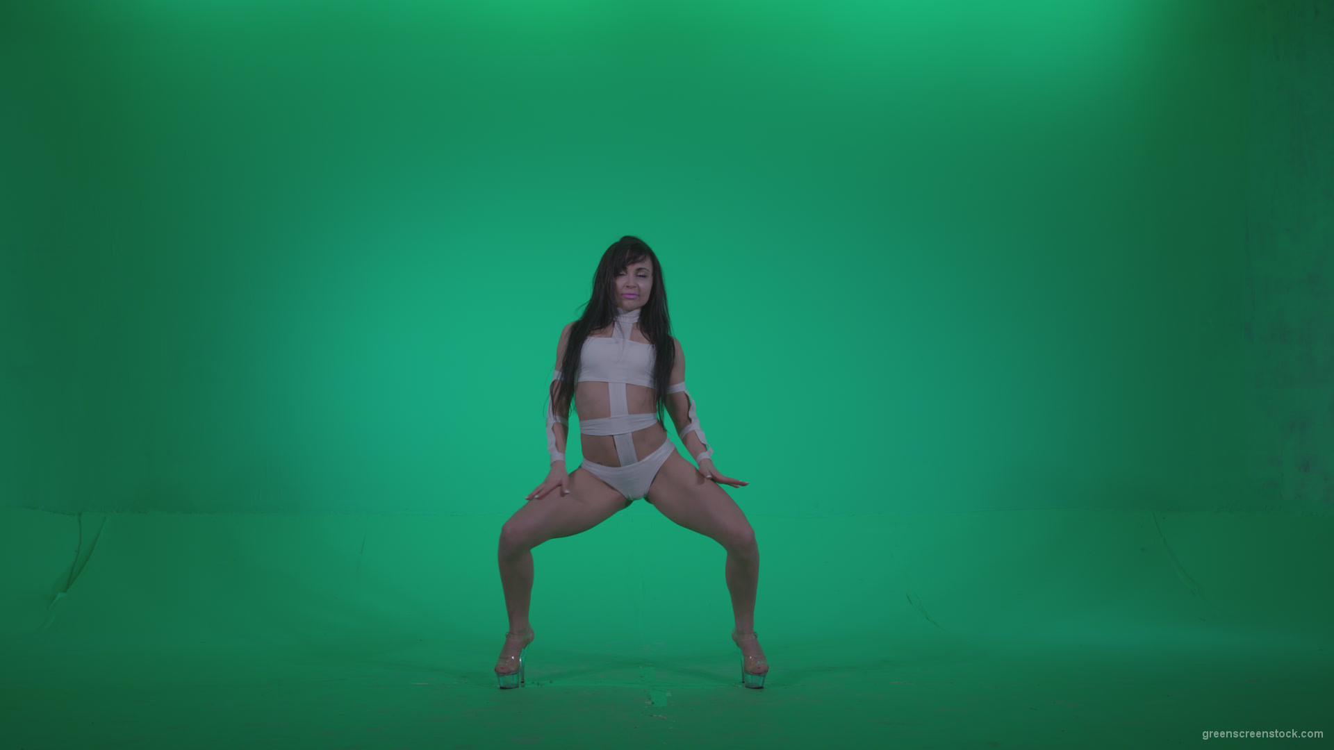 Go-go-Dancer-LiLu-e4-Green-Screen-Video-Footage_004 Green Screen Stock