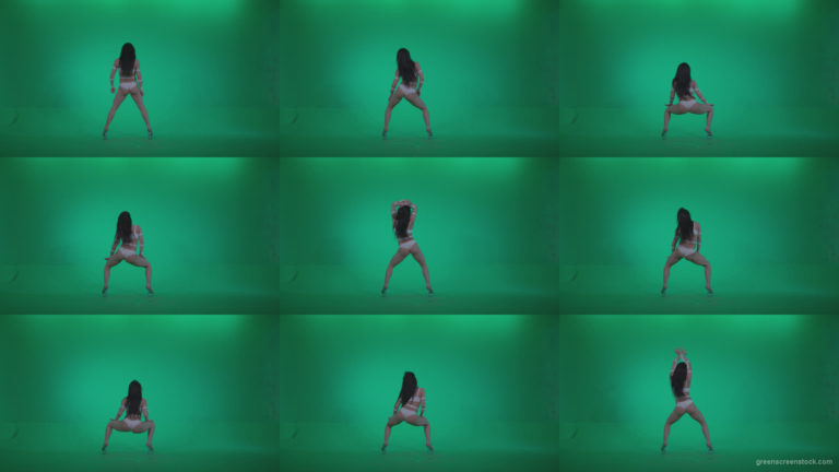 Go-go-Dancer-LiLu-e5-Green-Screen-Video-Footage Green Screen Stock