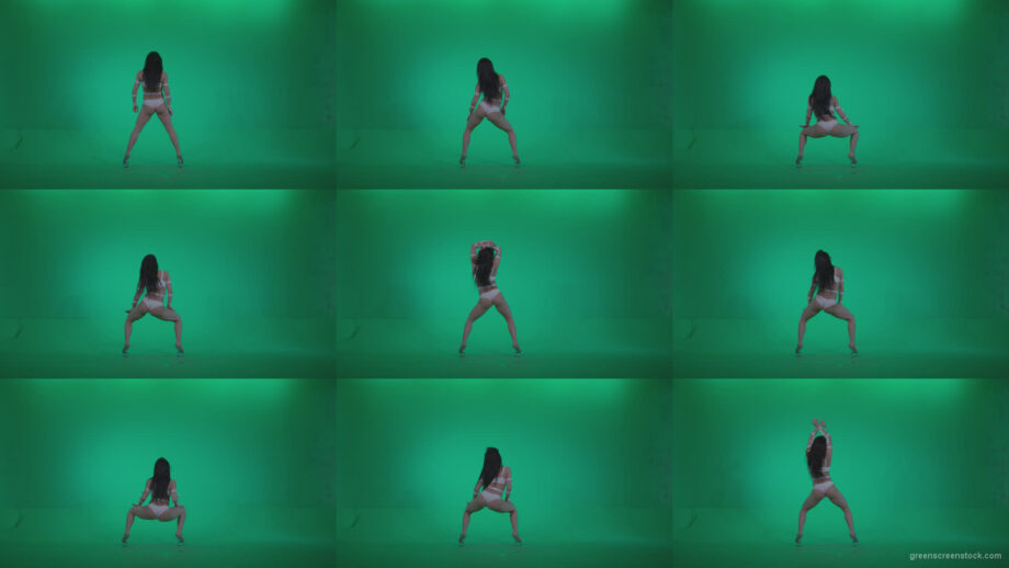 Go-go-Dancer-LiLu-e5-Green-Screen-Video-Footage Green Screen Stock