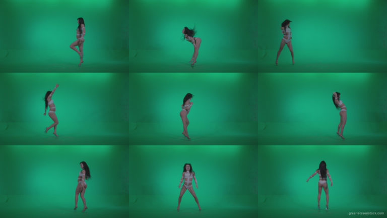 Go-go-Dancer-LiLu-e6-Green-Screen-Video-Footage Green Screen Stock