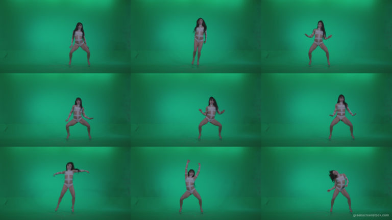 Go-go-Dancer-LiLu-e7-Green-Screen-Video-Footage Green Screen Stock