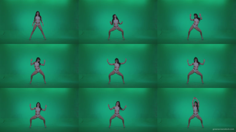 Go-go-Dancer-LiLu-e8-Green-Screen-Video-Footage Green Screen Stock