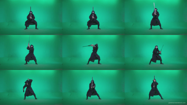 Go-go-Dancer-Warrior-w2 Green Screen Stock