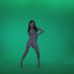 vj video background Go-go-Dancer-White-Stripes-s7-Green-Screen-Video-Footage_003