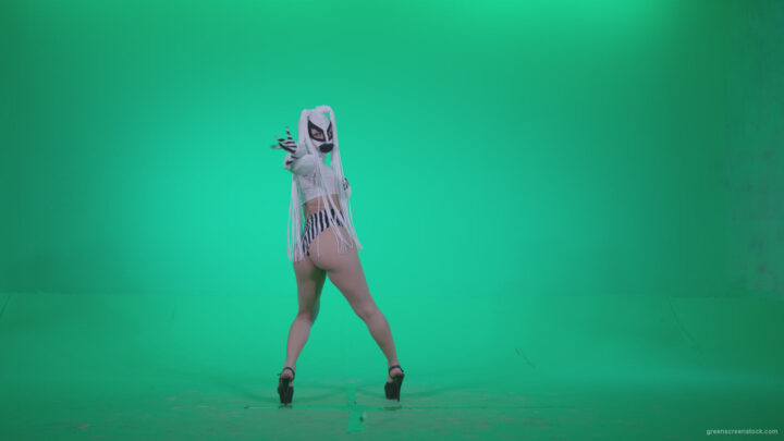 vj video background Go-go-Dancer-with-Latex-Top-t3-Green-Screen-Video-Footage_003
