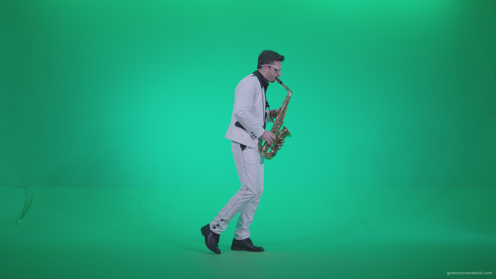 Saxophone-Virtuoso-Performer-s2_006 Green Screen Stock
