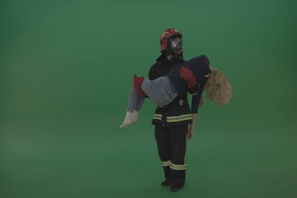 Fireman-firefighter-Green-Screen-Video-Footage-4K