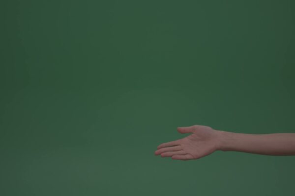 hand symbols finger gestures video footage on green screen