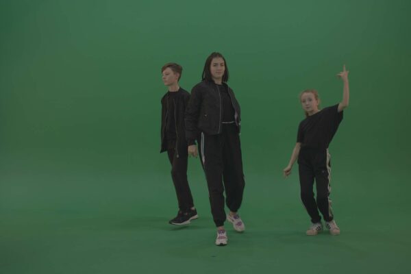 Hip-Hop-Dancing-Kids-Green-Screen-Video-Footage-4K