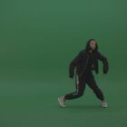 video footage green screen kid dancing