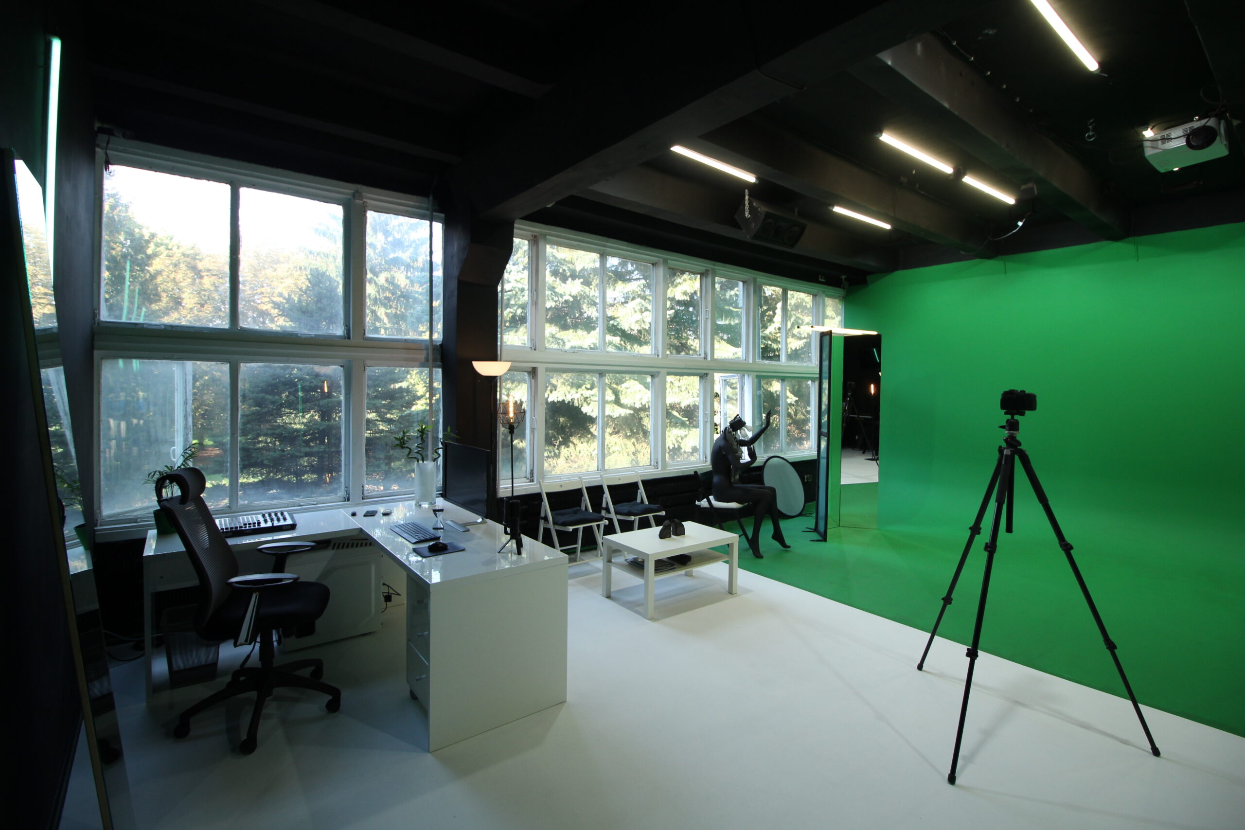 green screen video studio
