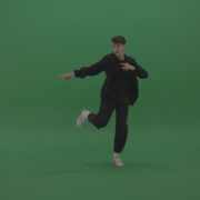 Cool_Young_Boy_Wearing_Black_Sweat_Suite_Showing_Awesome_Hip_Hop_Dancing_Groove_With_Wavy_Moves_And_Slight_Robotic_Notes_On_Green_Screen_Wall_Background_009 Green Screen Stock