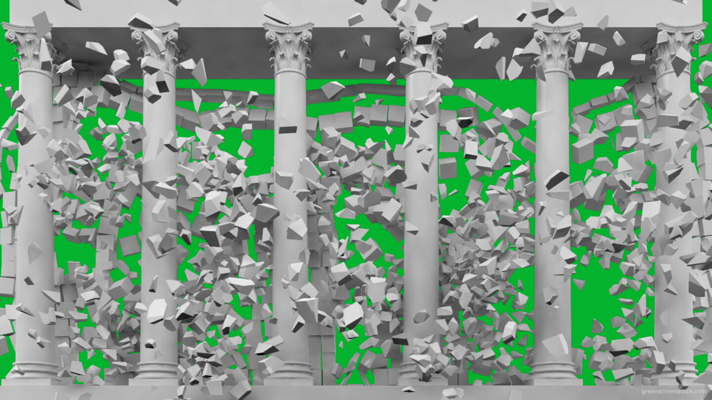 vj video background Destroy-the-Building-Green-Screen-Footage-Nektar-Digital_003