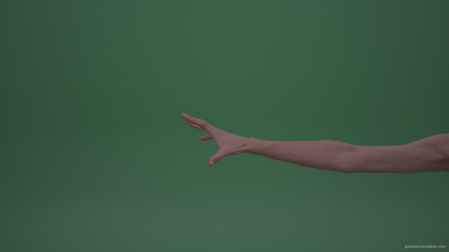 vj video background Flashing-Magic-Young-Female-Hand-Moves-On-Green-Screen-Wall-ChromaKey-Background_003