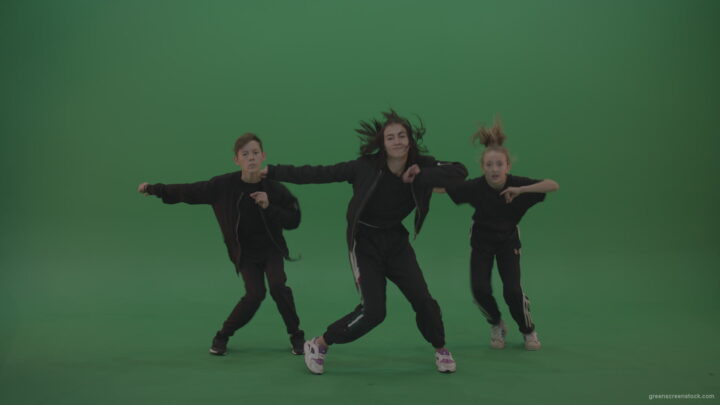 vj video background Hip-Hop-Dancer-Team-Green-Screen-Stock-3_003