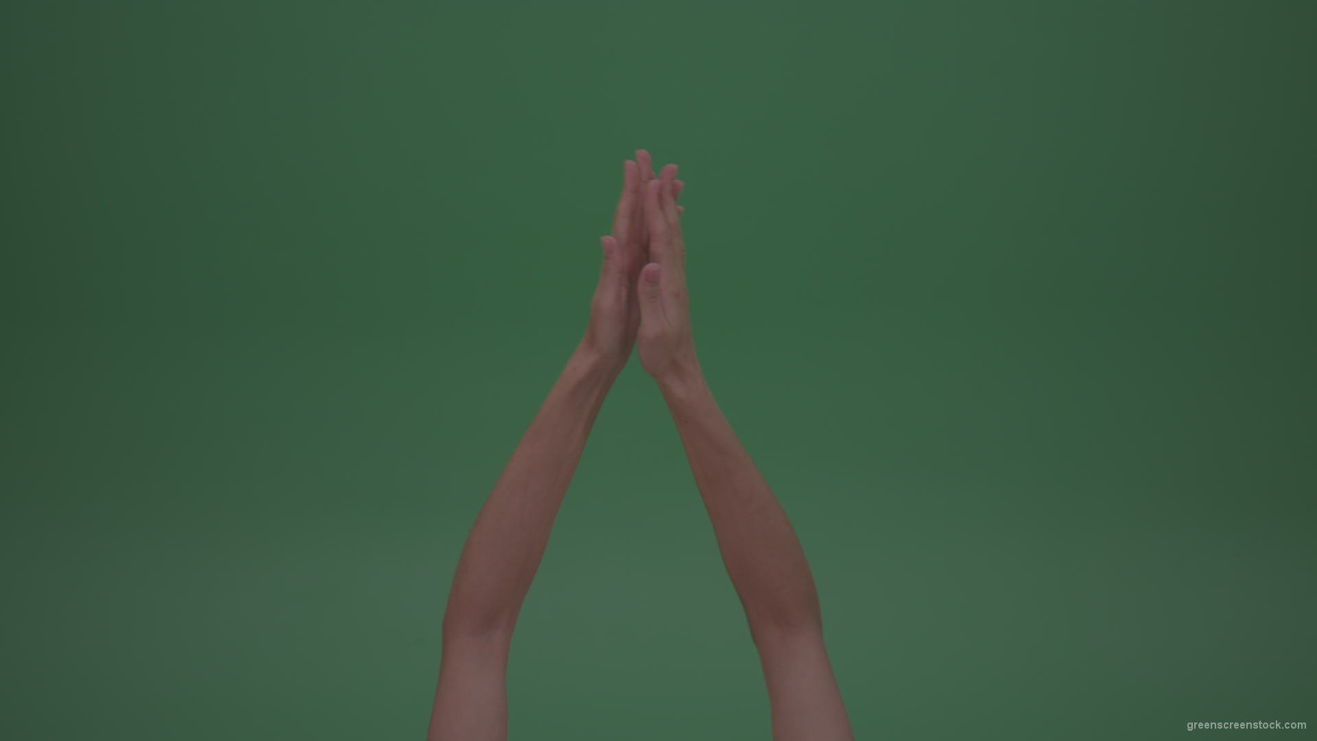 vj video background Rapidly-Clapping-Young-FemaleHands-Ovation-GreenScreenWall-ChromaKey-Background_003