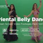 Oriental Belly Dance green screen