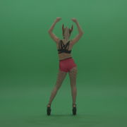 PJ-Demons-Go-Go-Dance-Woman-Red-Mask-Dancers-Green-Screen-Stock-8_002 Green Screen Stock