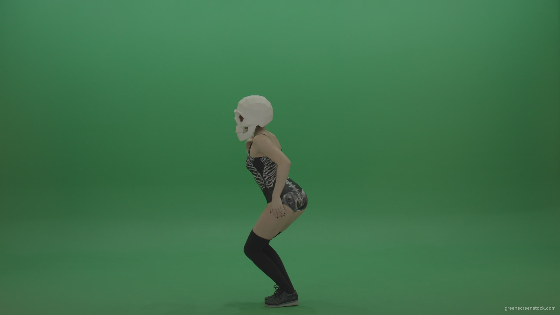 vj video background Skull-Head-Dancer-GoGo-Girl-12_003
