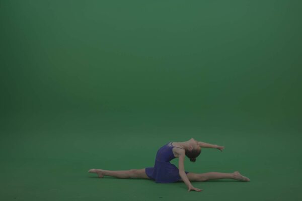 Rhythmic Gymnastics Girls – Green Screen Video Footage