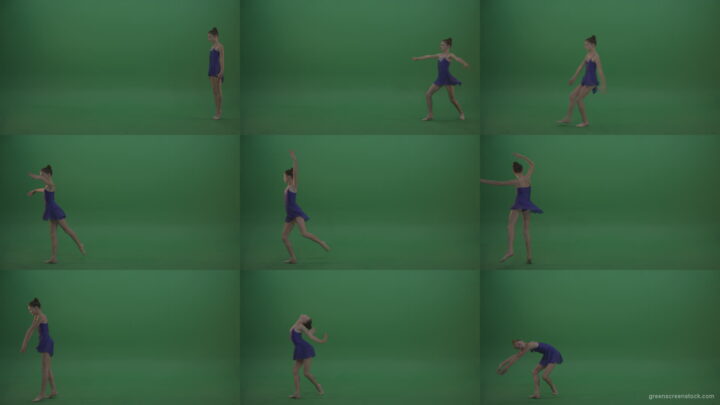 Young_Gymnast_Showing_Marvelous_Technical_Dance_Swan_Ballet_Moves_Technical_Performance_Of_Rhythmic_Artistic_Gymnastics_On_Green_Screen_Wall_Background Green Screen Stock