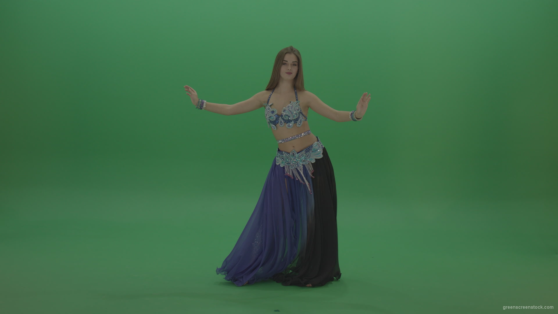 Oriental Belly Dance  Green  Screen  Video Footage Pack Vol 