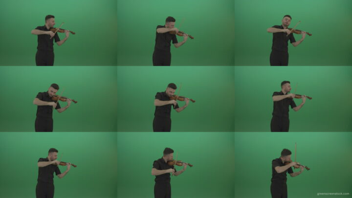 Green-Screen-People-Man-playing-violin-fiddle-strings-music-instument-in-fast-emotional-style-isolated-green-screen Green Screen Stock