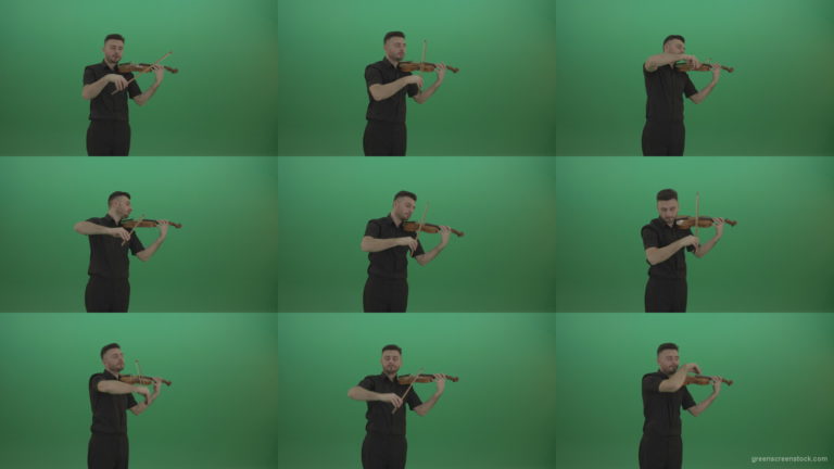 Green-Screen-People-Man-playing-violin-fiddle-strings-music-instument-in-slow-romantic-style-isolated-green-screen Green Screen Stock