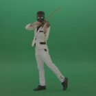 musician plays on green screen 4k video footage