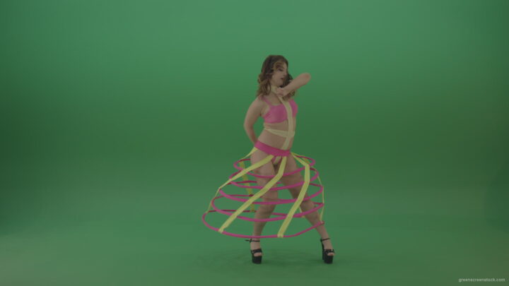 vj video background Lovely-costume-erotic-on-a-beautiful-girl-on-green-screen_003