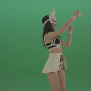 vj video background Bunny-Girl-making-hand-fist-beats-dancing-disco-EDM-rhythms-over-Green-Screen-1920_003