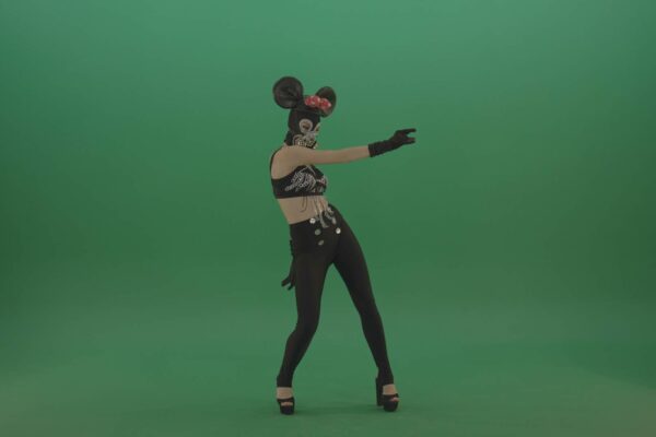 Fetish-GO-GO-Girls-dancing-on-Green-Screen-Video-Footage-pack-4K
