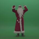 vj video background Santa-in-black-glasses-celebrates-his-victory-over-green-screen-background-1920_003