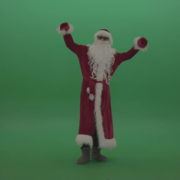 Santa-with-much-swagger-over-the-green-screen-background-1920_002 Green Screen Stock