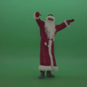 Santa-with-much-swagger-over-the-green-screen-background-1920_007 Green Screen Stock